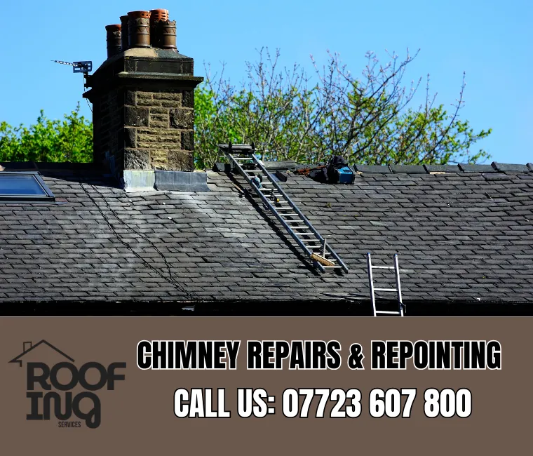 Chimney repair and repointing services in Mullion