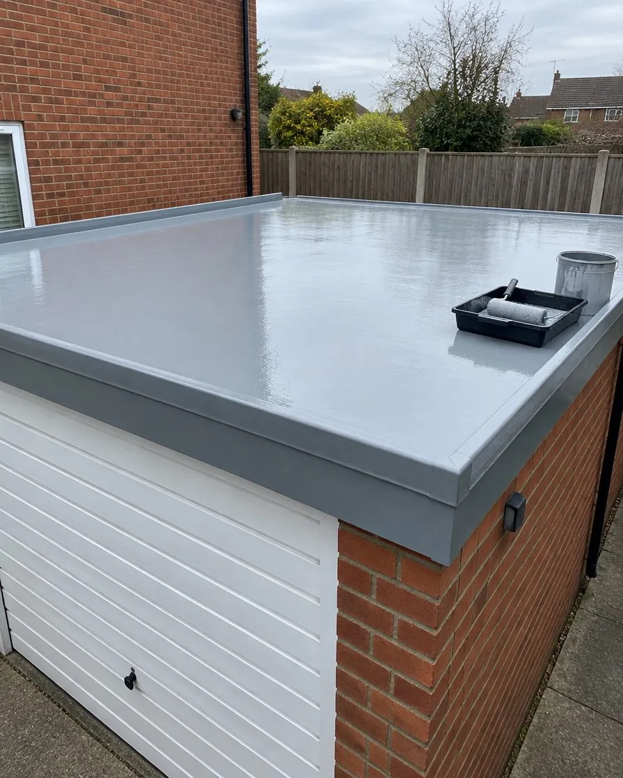 GRP fibreglass roofing in Mullion